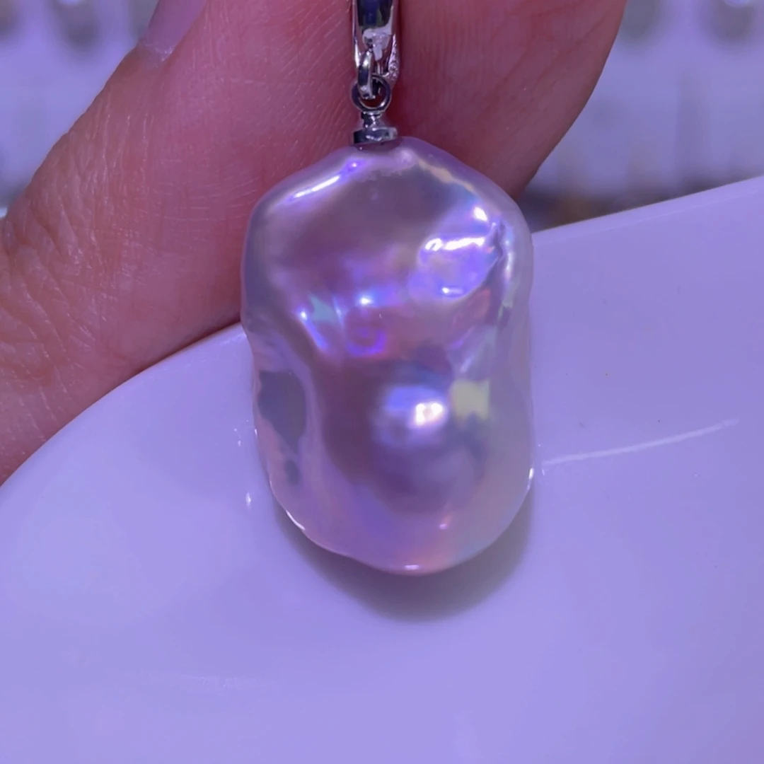 未镶嵌淡水珍珠天然淡水珍珠吊坠