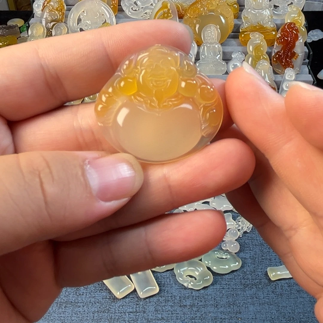玛瑙/玉髓未镶嵌颈饰