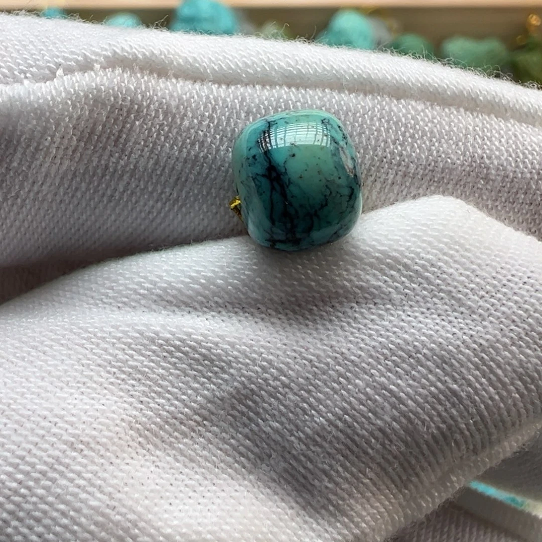 绿松石未镶嵌配饰8.3*7