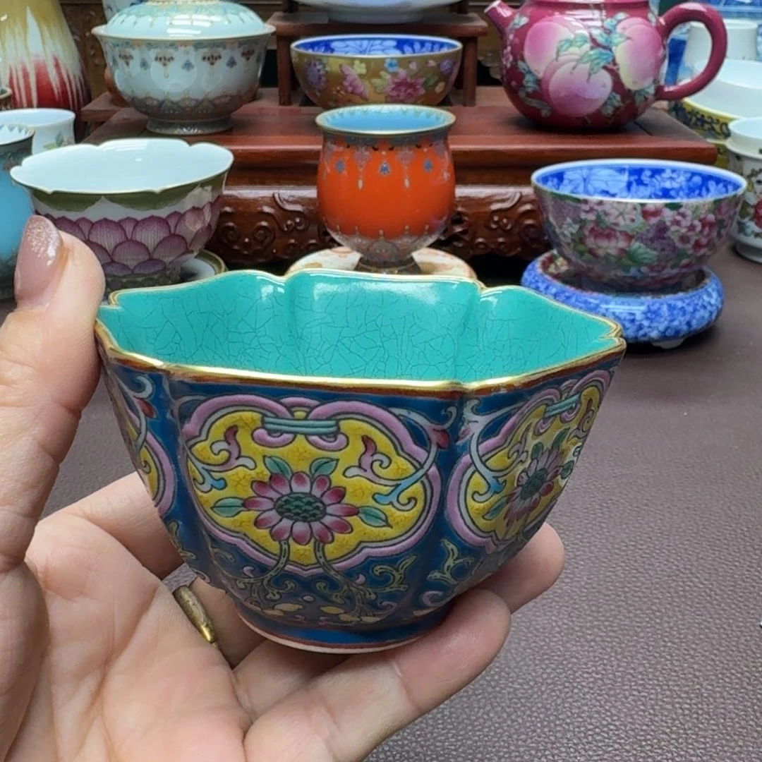 瓷片景德镇仿古手工制作精品展示