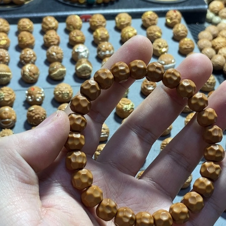 把件猴头核桃无相