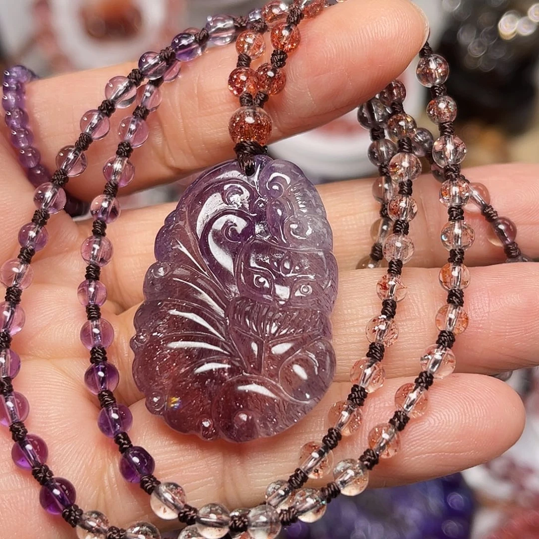 未镶嵌颈饰水晶订制