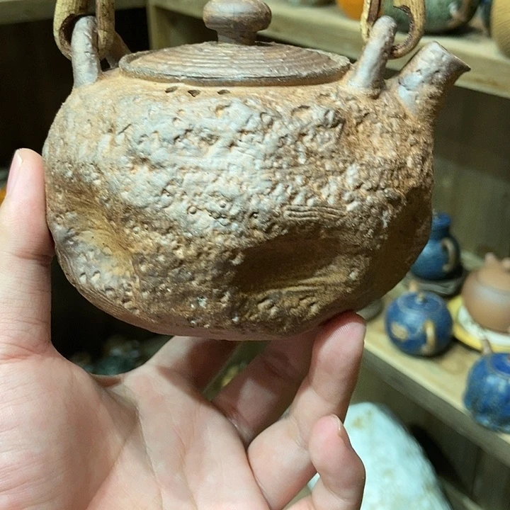 柴烧老岩泥高端茶器