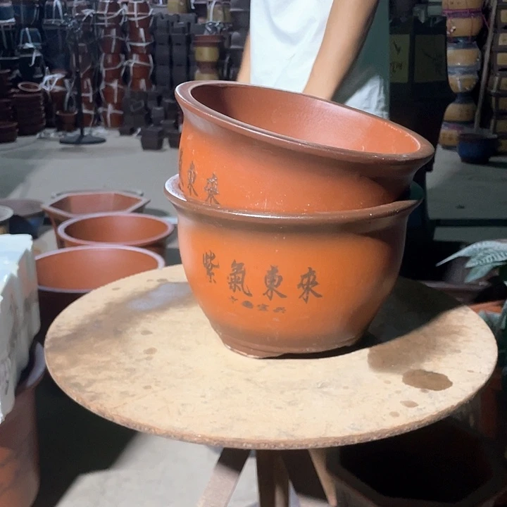 25-25紫气东来花盆花盆