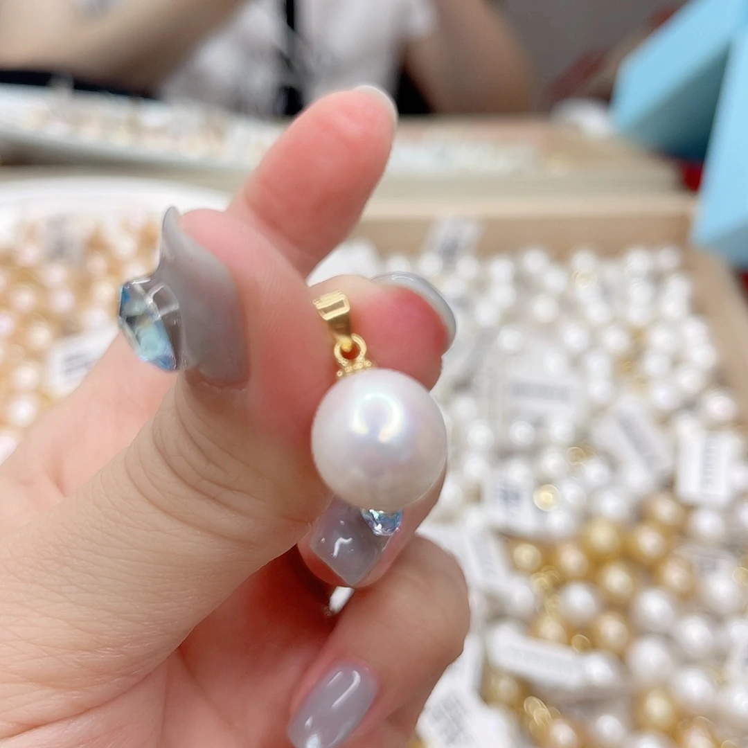 淡水珍珠合金吊坠(赠链)
