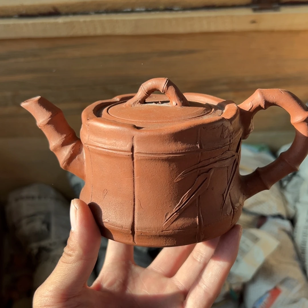 紫砂茶壶老厂紫砂壶一件！