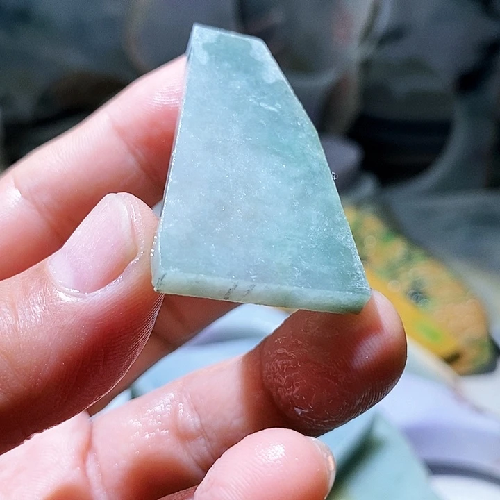散珠翡翠边角料203