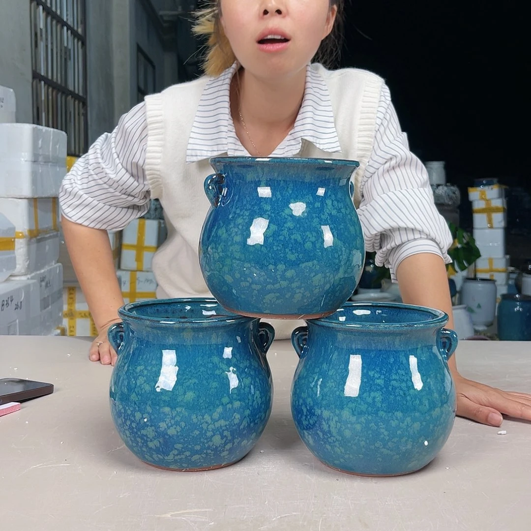 紫砂花盆王嫂花盆直播0425-391