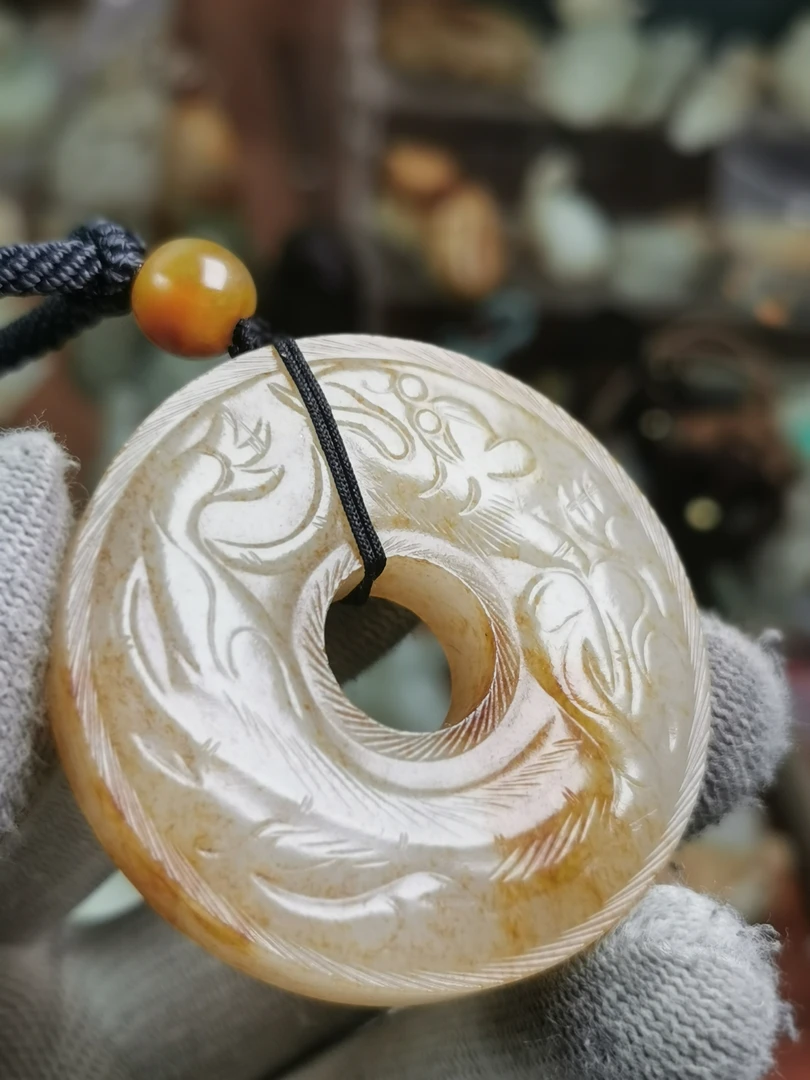 新疆白玉挂件玉佩