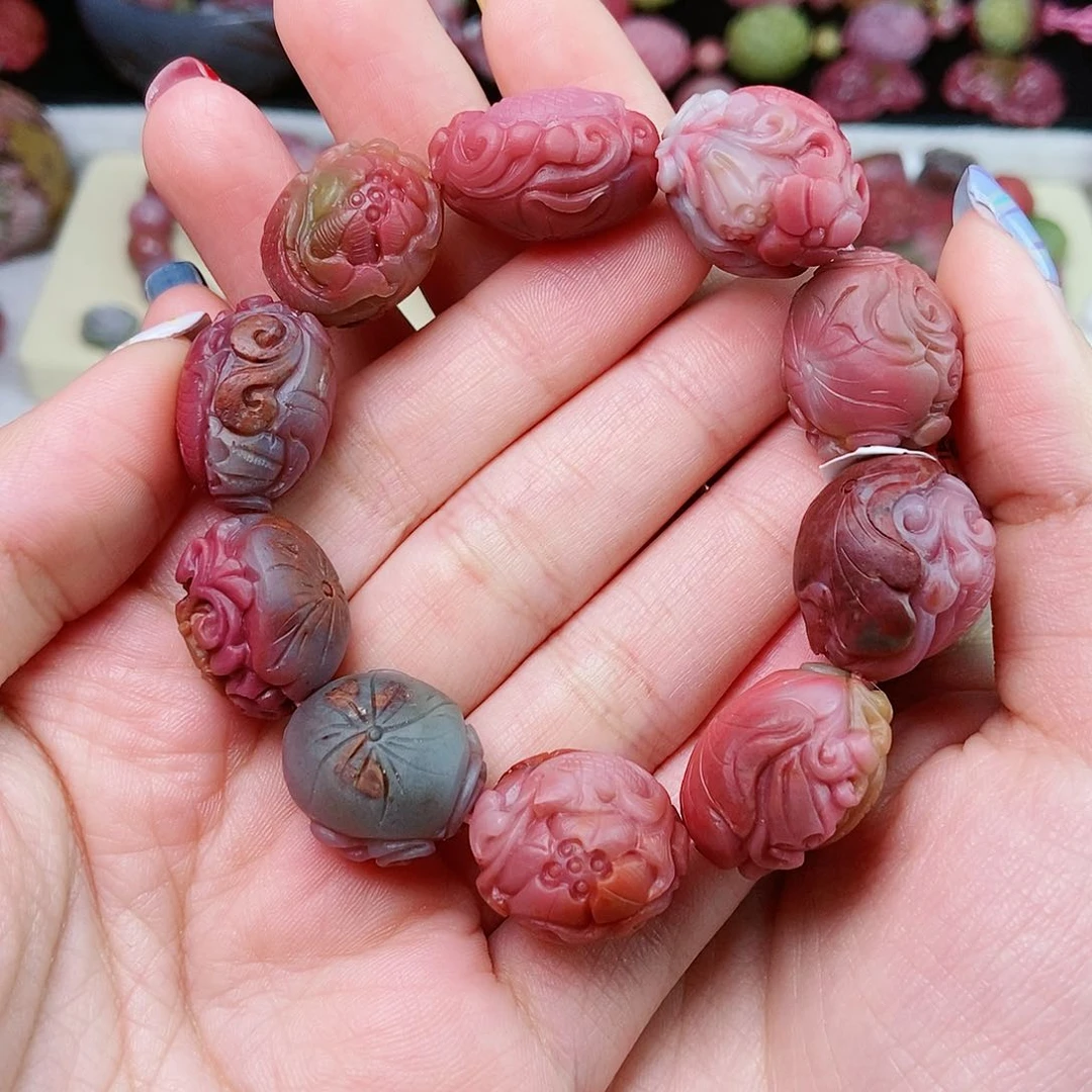 玛瑙/玉髓珠宝半成品未镶嵌