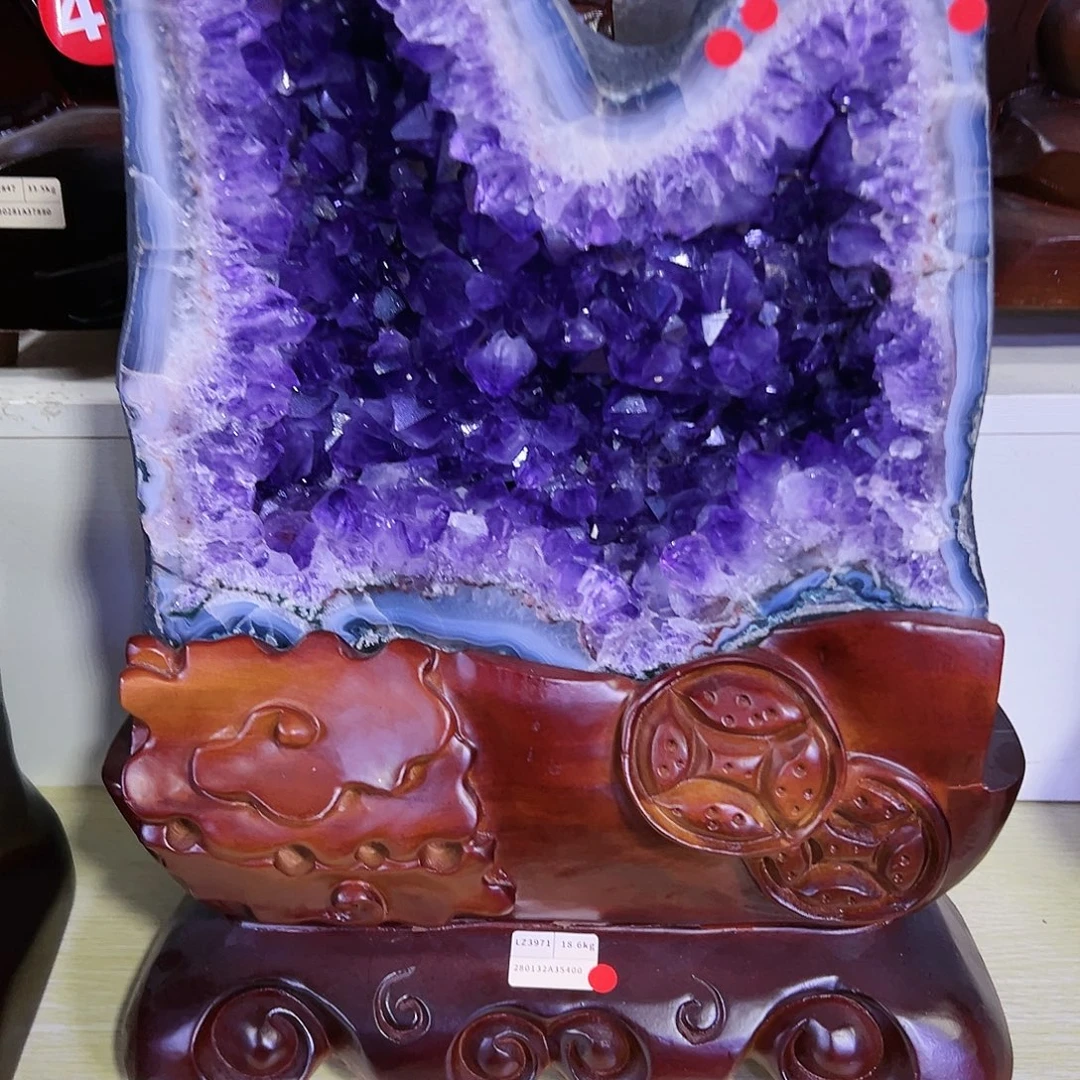 未镶嵌大型摆件（非配饰）紫晶