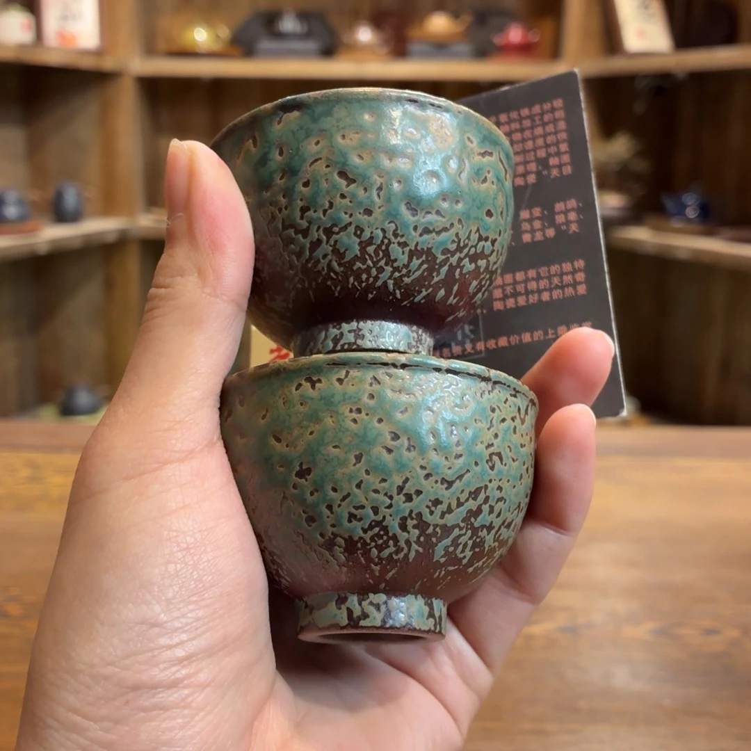 柴烧老岩泥茶器皿