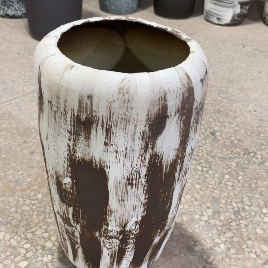 陶瓷瑕疵盆40厘米口径18厘米