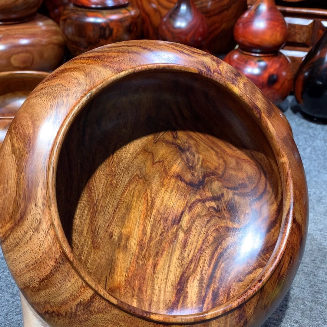 奔***^木越南黄花梨聚宝盆