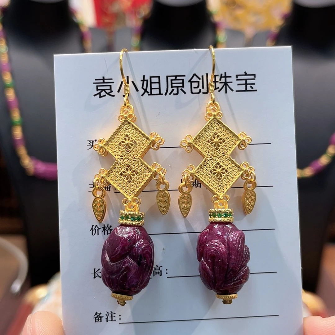 锦纶非金属耳坠耳坠