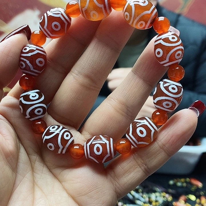 玛瑙/玉髓手链合金