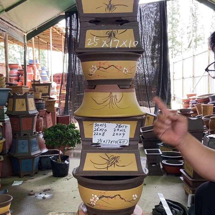 紫砂花盆紫砂紫砂