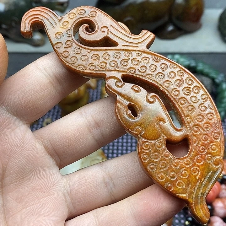 未镶嵌蛇纹石玉颈饰