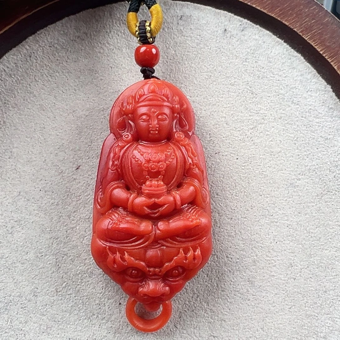 南红玛瑙未镶嵌吊坠