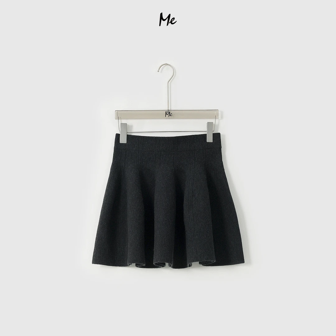 ME【少女蓬蓬裙】北纬43°绵羊毛鱼尾设计高腰显瘦半身裙MESA2976