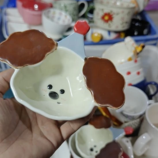 瓷片陶瓷杯碗盘微瑕介意慎拍