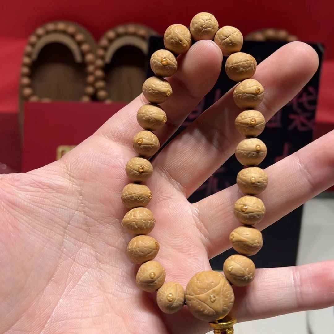 手串凤眼菩提11mm尼泊尔凤眼菩提单圈