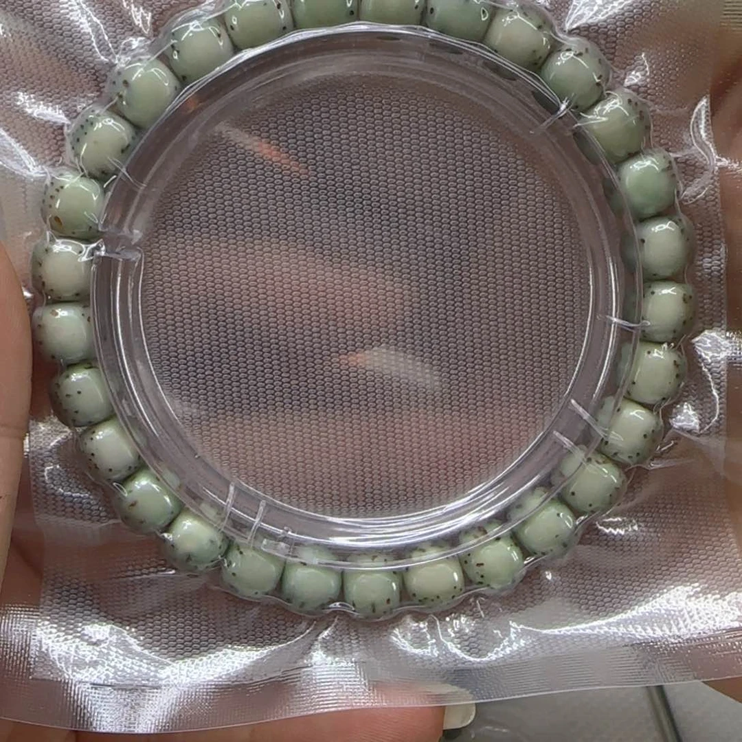 星月菩提手串39长老绿河豚星月菩提87桶单圈