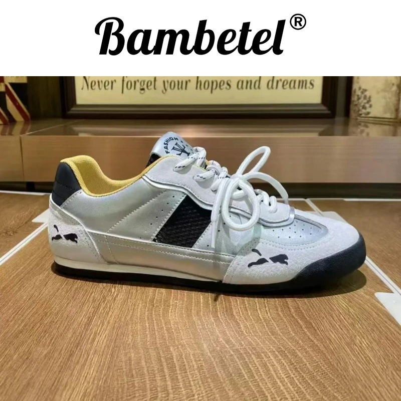 Bambetel男鞋舒适男鞋春季新款男款百搭潮流鞋舒适轻便韩系鞋子
