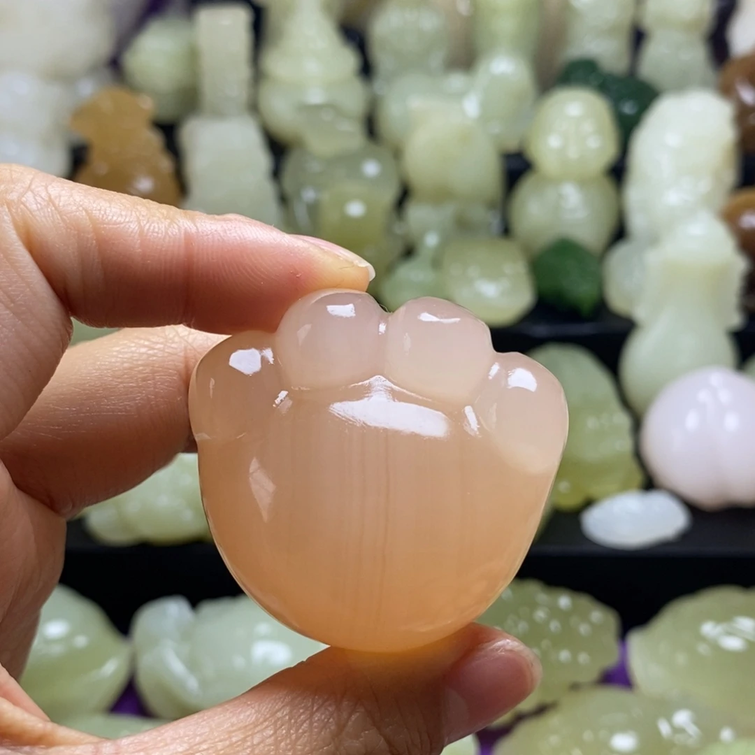 玉天然桌面小摆件