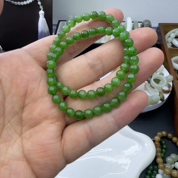 和田玉（糖玉）未镶嵌手链