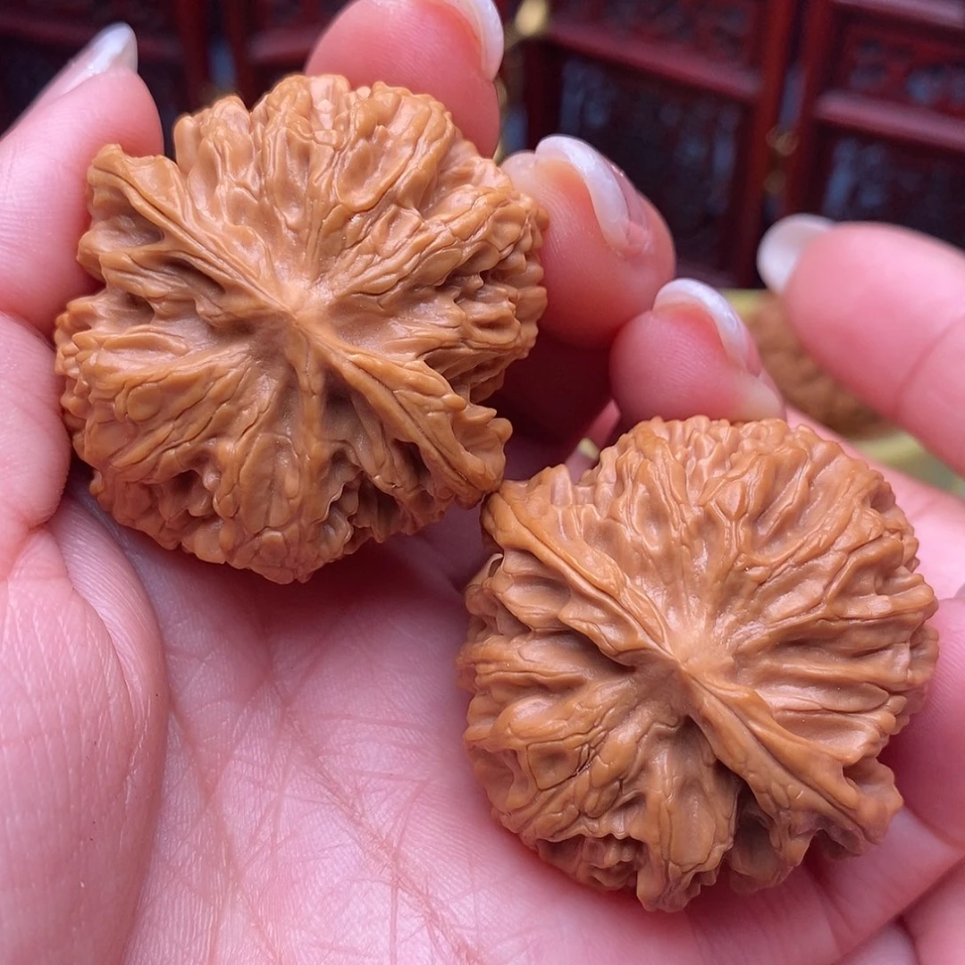 文玩核桃把件毕业苹果42全品