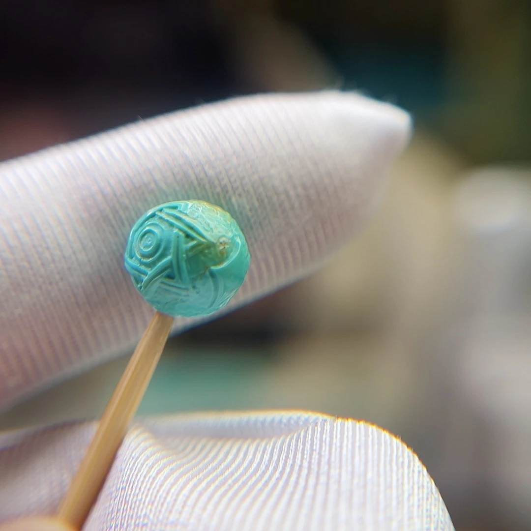 绿松石珠宝奇石未镶嵌8.9