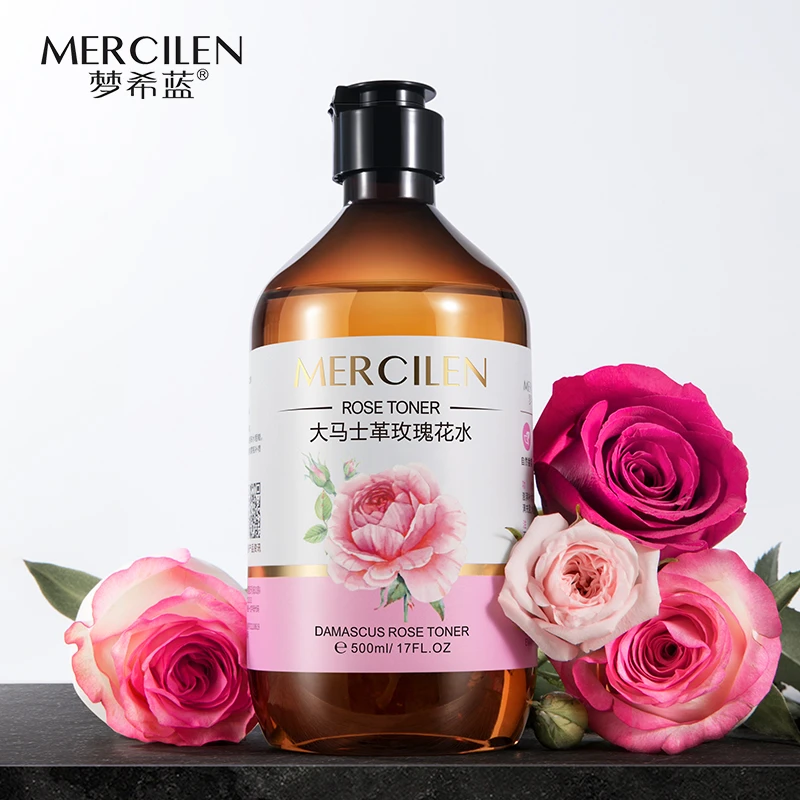 梦希蓝大马士革玫瑰纯露花水爽肤水喷雾补水保湿正品