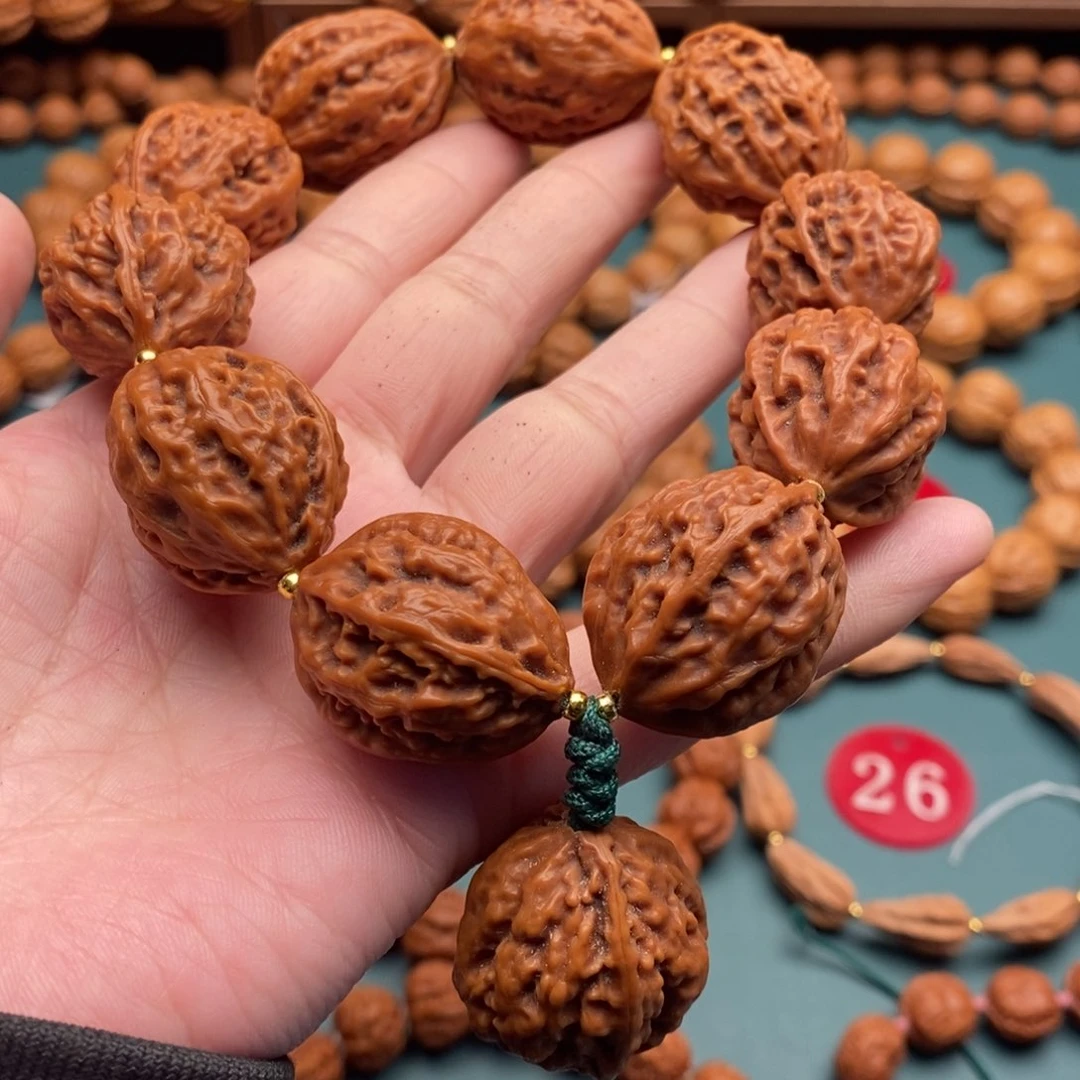 文玩核桃手串25尺寸龙脊