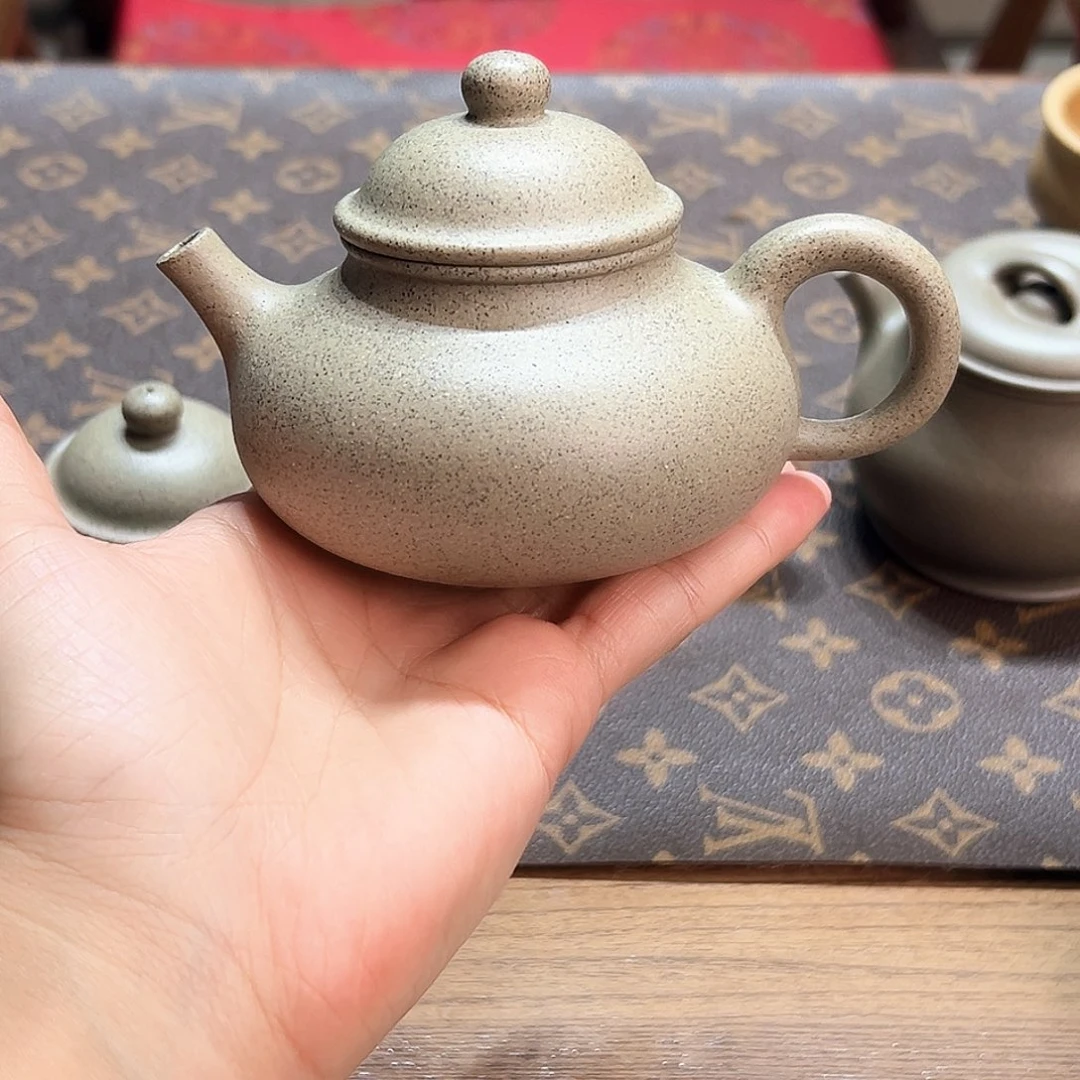 紫砂茶杯原矿芝麻段