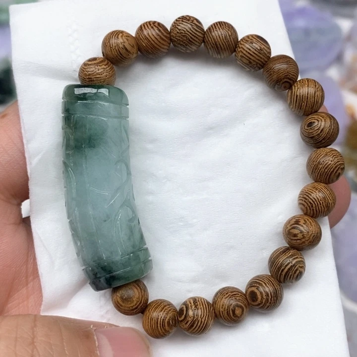 翡翠未镶嵌颈饰天然缅甸翡翠