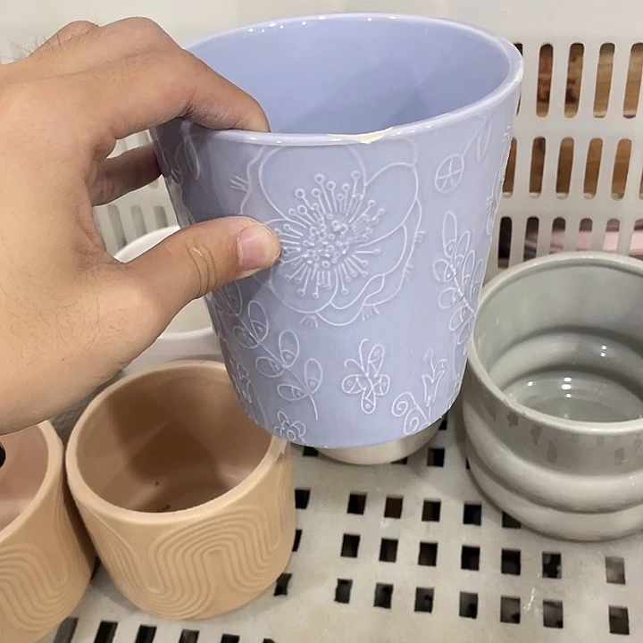 陶瓷花盆全场12包邮