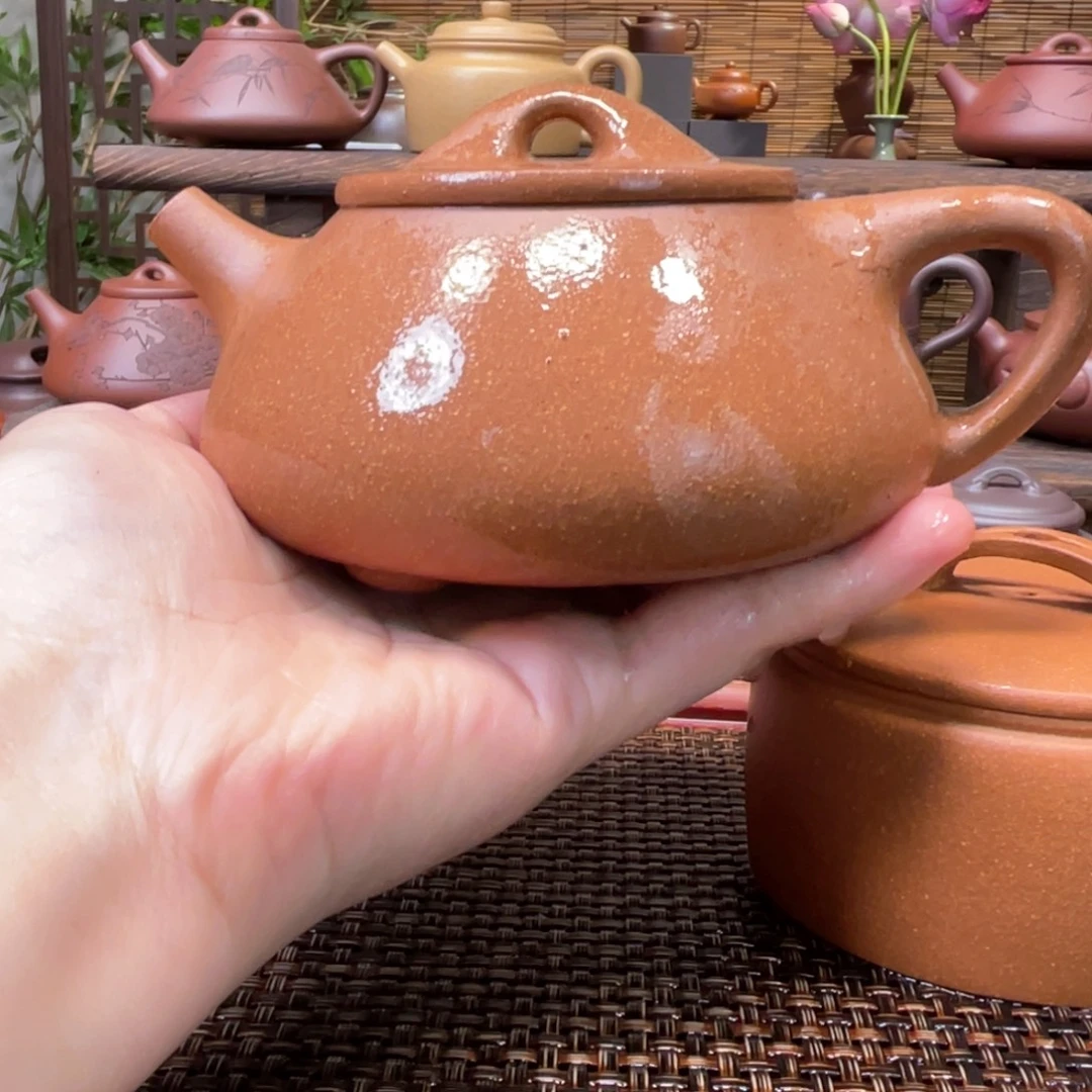 茶壶紫砂宜兴原矿紫砂手工制320