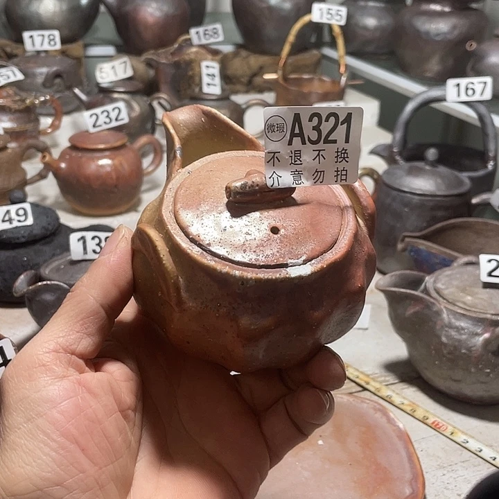 纯手工柴烧茶具精品321
