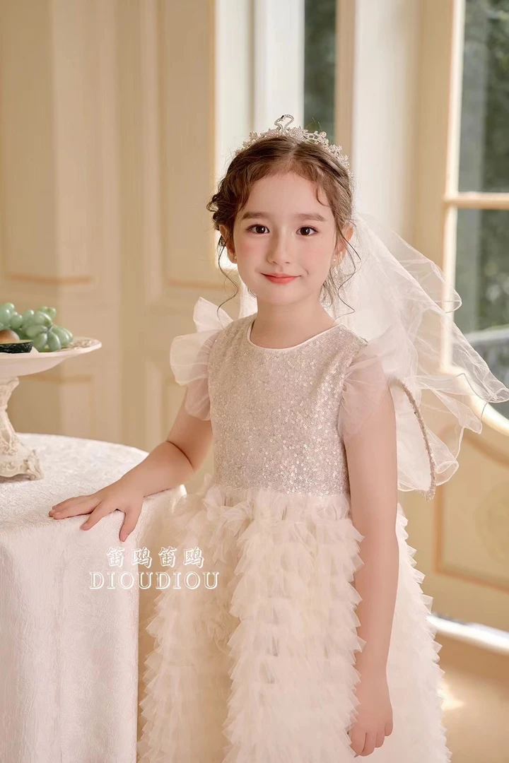 实体店高品质带翅膀公主裙超软纱A类