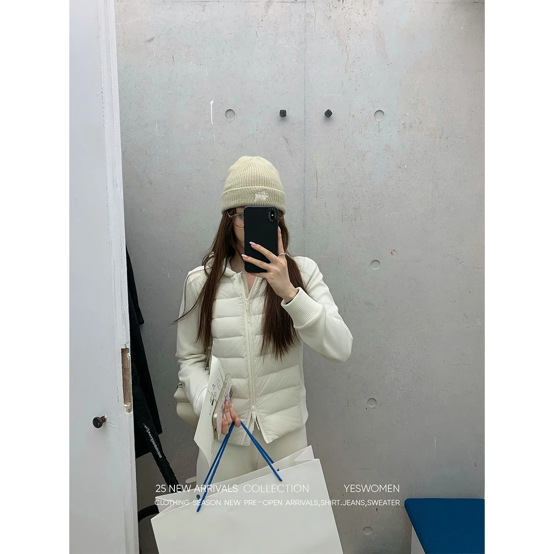 YESWOMEN【DA】小蛮腰羽绒·90白鸭安心绒外套&薄绒卫裤XYF7359A4362
