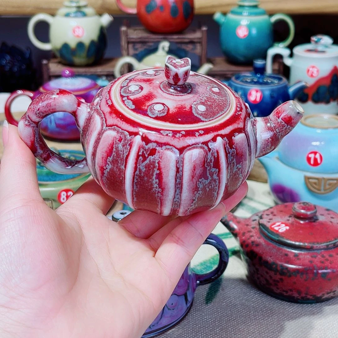 壶禹州钧瓷艺术作品