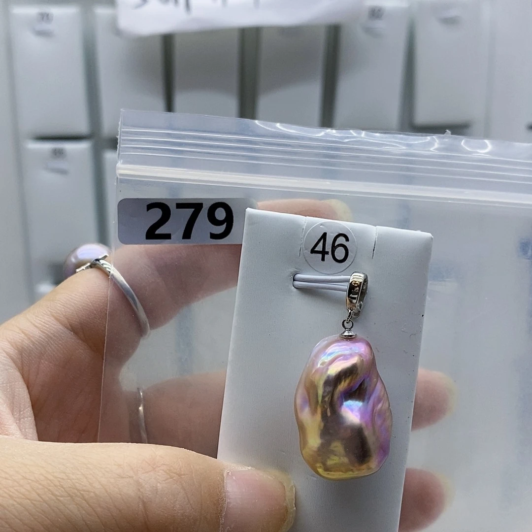 颈饰合金淡水珍珠