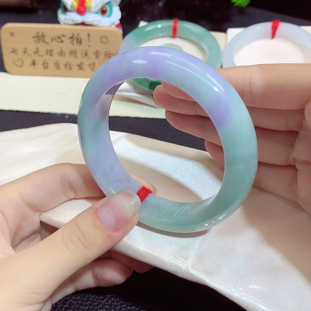 翡翠未镶嵌手镯1241