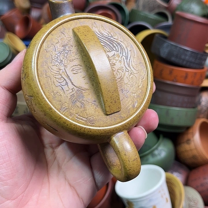 紫砂茶杯全手工紫砂主人杯