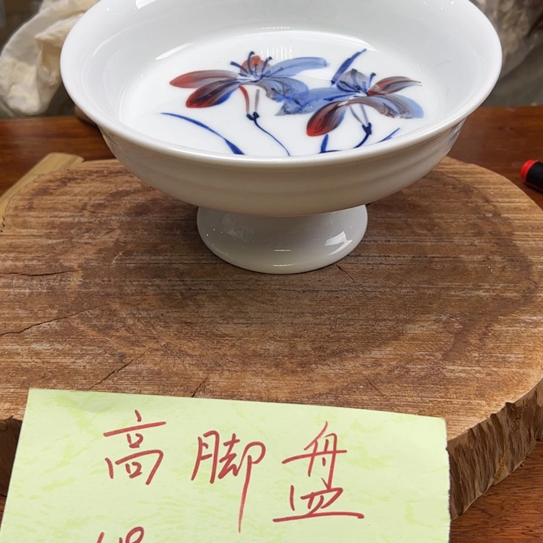 瓷片景德镇陶瓷手工手绘制作
