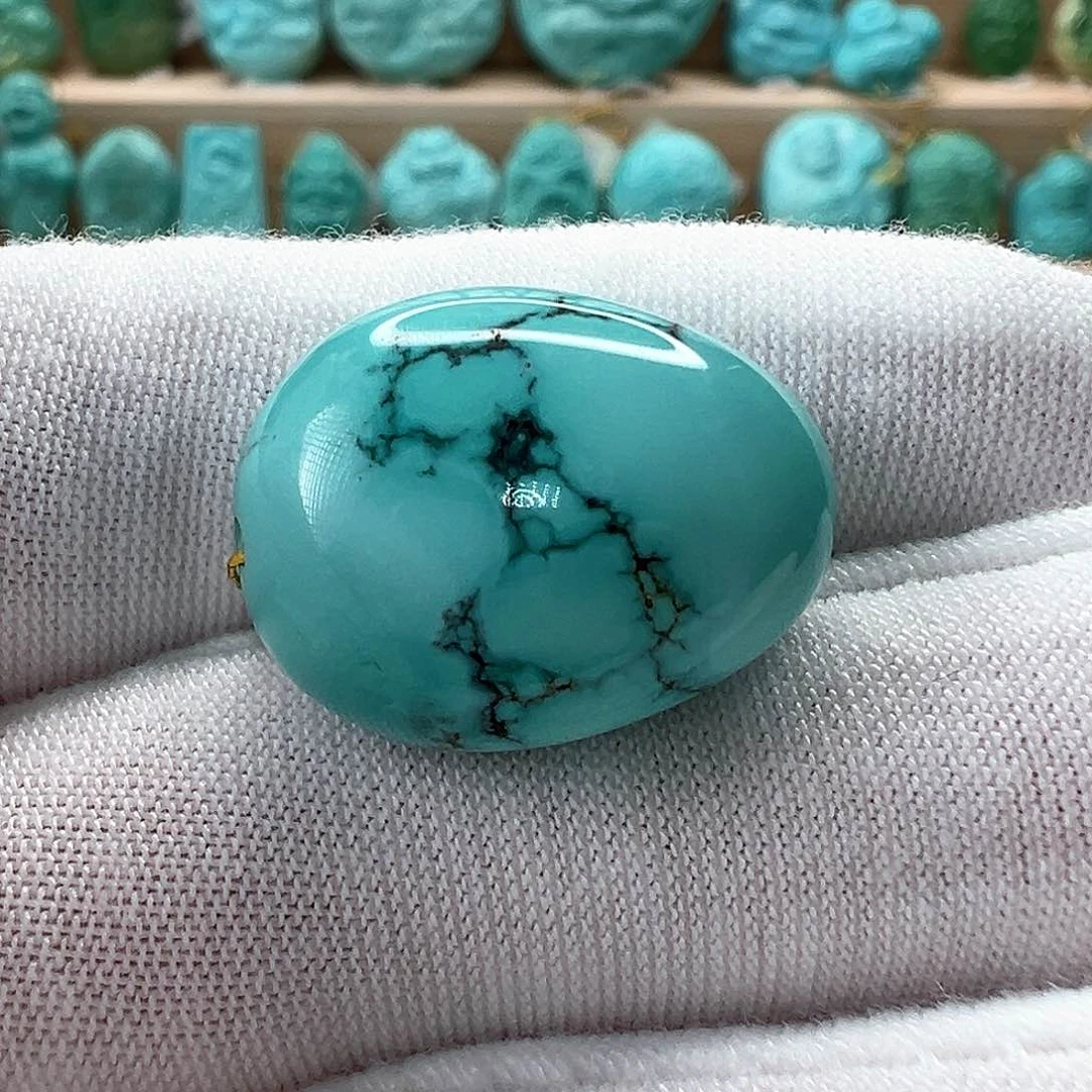 未镶嵌绿松石随形16mm