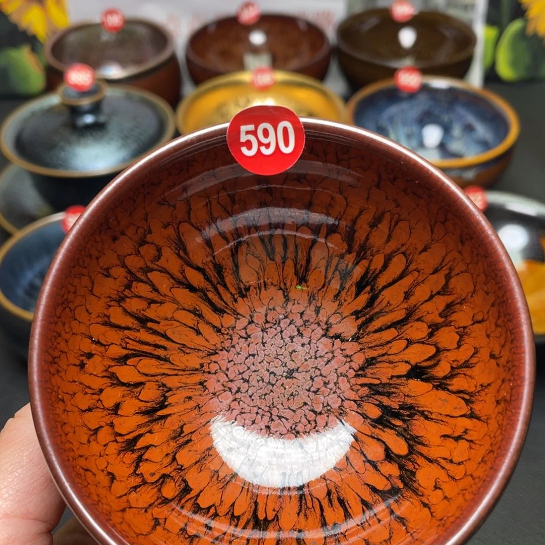 茶盏590 建窑建盏茶盏