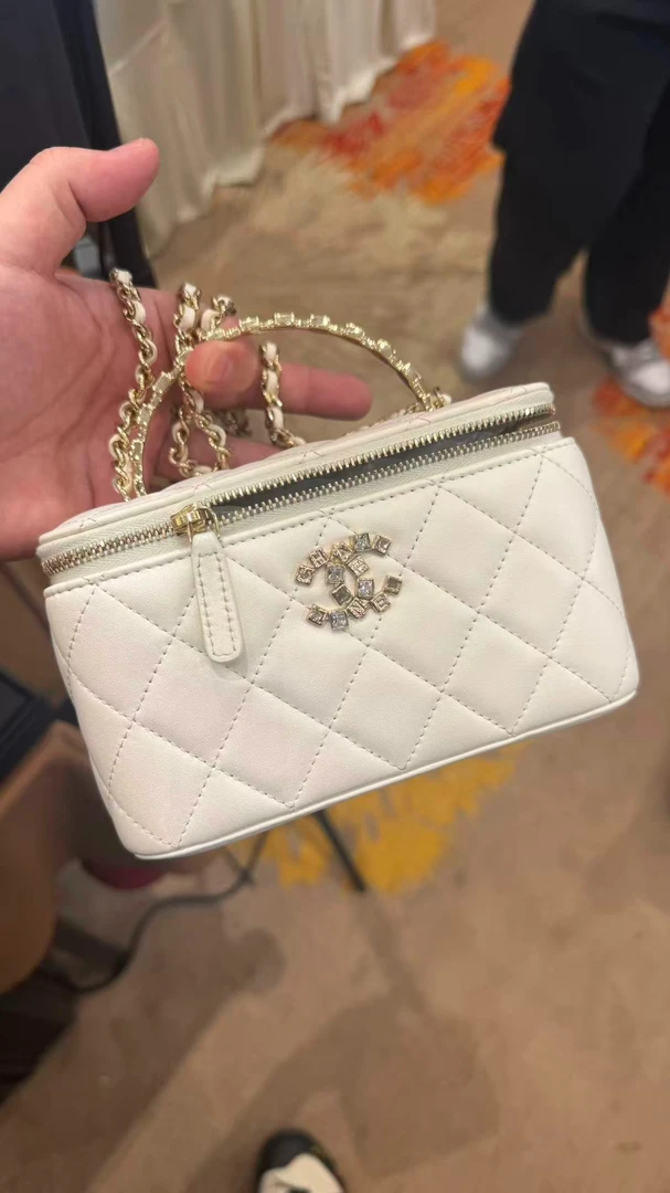 99新 Chanel/香奈儿 白金长盒子 拍下送中检