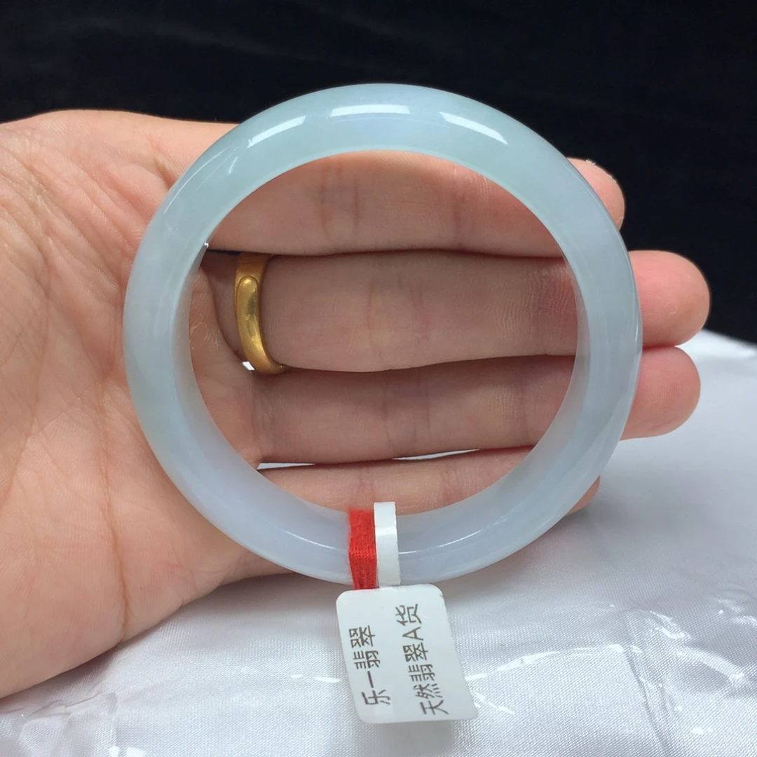 未镶嵌手镯（圆镯）翡翠55.1